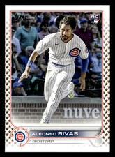 Alfonso Rivas 2022 Topps Gold Star SP #526 Chicago Cubs Rookie RC *030