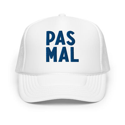 Pas Mal Foam Trucker Hat with Embroidery