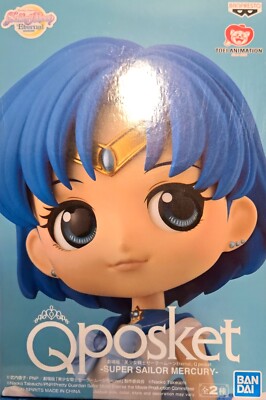 Banpresto Sailor Moon Eternal Super Sailor Mercury Q Posket Ver. A Figure Gift