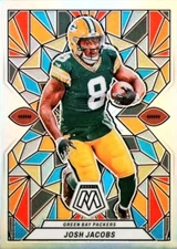2024 Panini Mosaic JOSH JACOBS Stained Glass