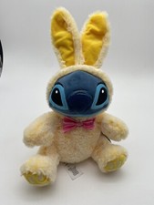 Disney Store Exclusive 2021 Lilo  STITCH 15  Easter Bunny Stuffed Plush Sku 23