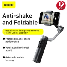 Baseus Handheld Gimbal Stabilizer 3-Axis Selfie Stick Focus Tracking Smartphone