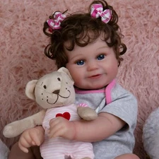 Milidool Lifelike Reborn Baby Dolls - 20 Inch Realistic Baby Dolls Girl Newbo...