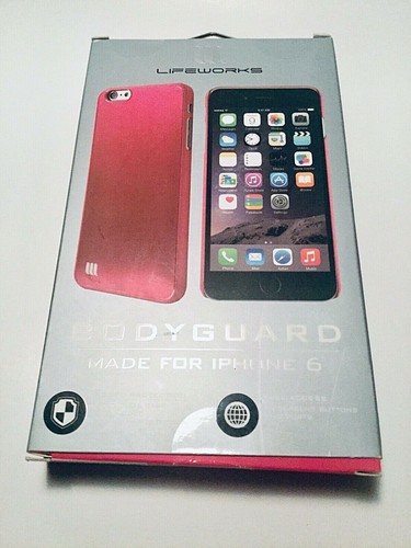 Lifeworks BodyGuard Aluminum Thin Case For Apple iPhone 6 (Color-Metallic Pink) - Picture 2 of 4