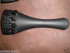 1 PC Carbon Fiber VIOLA Tail piece, Viola tailpiece 15" with 1 PC Nylon Gut