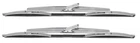 1957-93 AMC Chrysler Ford GM; Windshield Wiper Blades; 16" long; Aero Style; For