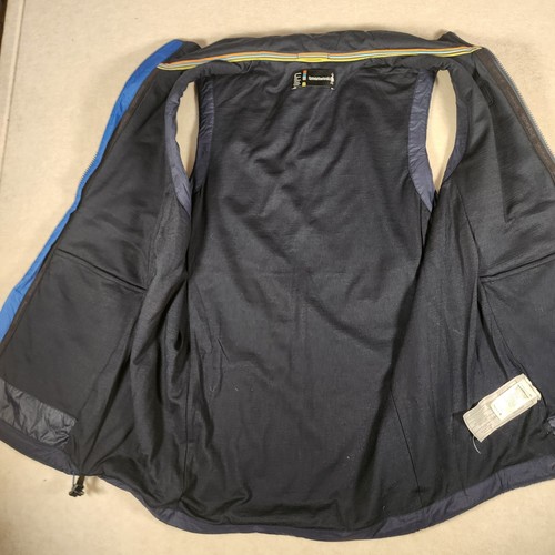 Smartwool Mens Puffer Vest Full Zip Sleeveless Jacket Layering Medium Navy Blue - Picture 6 of 9
