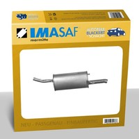 Imasaf ESD Endtopf für Opel Astra G Caravan 1.4, EndschalldäMpfer