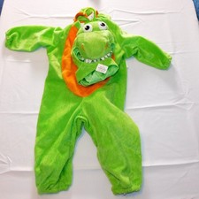 New Baby Dinosaur Halloween Costume 6-12 Months Unisex 4 Pce Feet Hood
