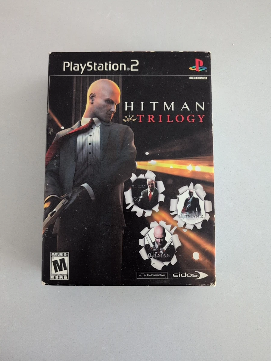 Lot De 2 Jeux Hitman 1 & 2 Pour PlayStation 2 (PS2) - Complets Avec Boîtiers Et Notices - Bon état