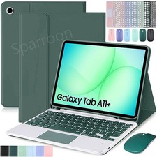 Touchpad Keyboard Case Mouse For Samsung Galaxy Tab A9+ 2023/A11 Plus 11