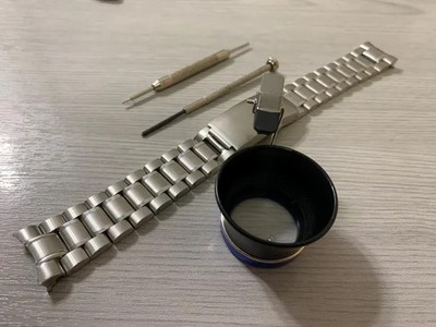 20mm Speedmaster Professional Silver Stainless Steel Men s Watch Strap bracelet