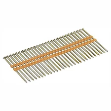 3 In. X 0.131 In. Ring Shank Galvanized Metal Framing Nails (2000 Pack)