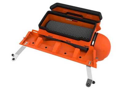 54-13072KN Magnum FORCE Stage-2 Cold Air Intake System Orange w/ Black Pro 5R Fi