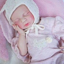 19 Zoll große Silikon-Rebirth-Puppe mit eine...