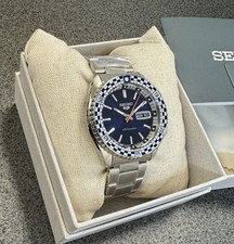 Seiko 5 Sports Special Edition Blue Dial Automatic Men's Watch SRPK65 Japan NWT 5
