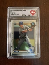Topps 2020 Bowman Chrome Prospects Bobby Witt Jr #BCP-25 Royals CRDS Ruby 9+