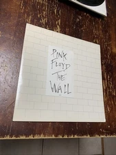 Pink Floyd The Wall Original 1979 Vintage 2 Vinyl Record Album with Mini Poster