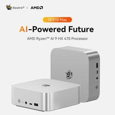 Beelink SER10 MAX HX470 Mini PC - 64GB 1TB - ...