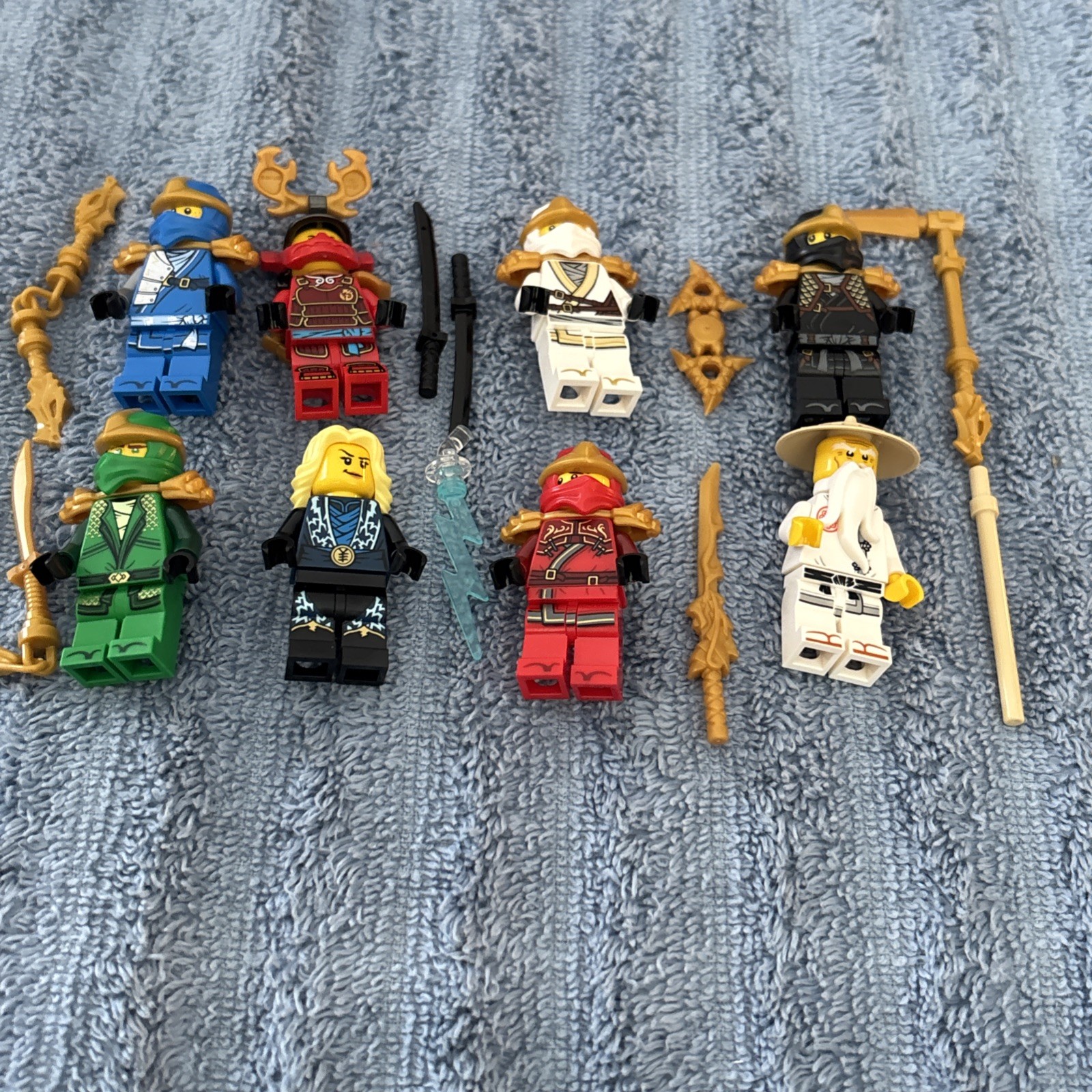 lego ninjago minifigures LOT OF 8 FROM SET 71866 SEE DESCRIPTION