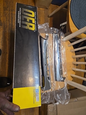 #ad #ad 1967 Camaro Firebird Convertible A PILLAR INTERIOR CHROME TRIM MOLDINGS GM OER $75.00