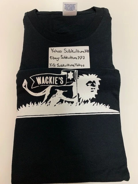 Nouveau T shirt Supreme Supreme WACKIES LION DANCEHALL REGGAE boîte logo noir XL