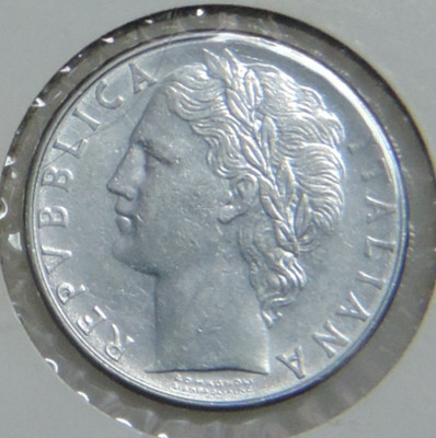 1978 Repvbblica Italiana L100 Italy 100 Lire Coin