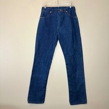 Vintage Wrangler 13MWZ Cowboy Cut Jeans Mens 31x34 Blue Denim Made In USA 90s