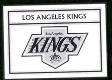 LOS ANGELES KINGS TEAM LOGO CUSTOM MADE FRIDGE MAGNET!!