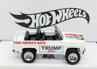 2025 HOT WHEELS '75 Chevy Blazer  (Custom Donald Trump )