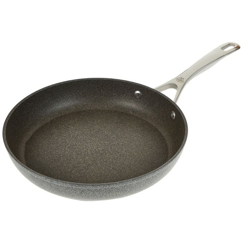 Ballarini Caprera Padella 1 Manico Blu (28 cm, Padella per friggere, Alluminio