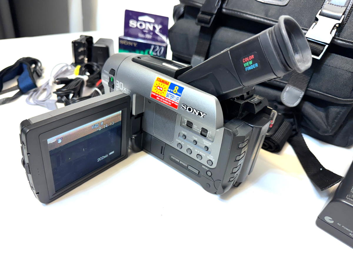 SONY　CCD-TRV80　Hi8　8mm対応 Sony CCD-TRV80 Stereo HI8 8mm Video camera Camcorder VCR
