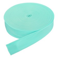 50Yard x 1 1/2" Nylon Webbing Strap Poly Webbing Strapping Light Bright Blue