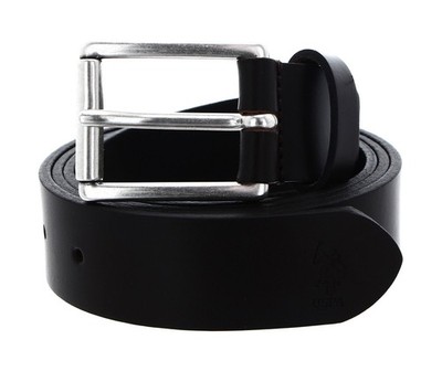 U.S. POLO ASSN. Hitchcock Leather Classic Belt W115 Gürtel Dark Brown