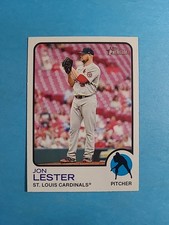 Jon Lester 2022 Topps Heritage Baseball Card # 323 J5809