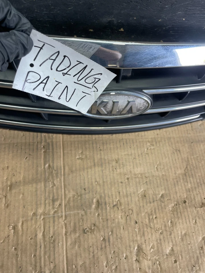 Parrilla delantera Kia Sorento 2007 a 2008 OEM R5389 DG Foto 4 de 4