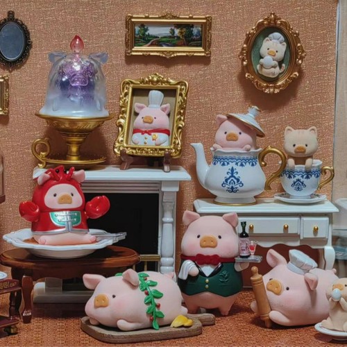 LuLu The Piggy Pigchelin Restaurant Series Confermato Blind Box Figure Art Kit prezzo ebay