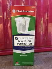 Glacier Bay Bathroom Toilet Dual Flush Button Replacement Repair Plastic Chrome