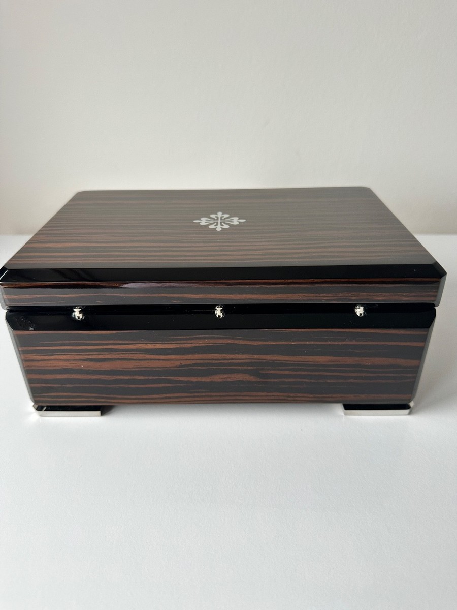 Patek Philippe Wooden Watch Box – Complete Set | eBay