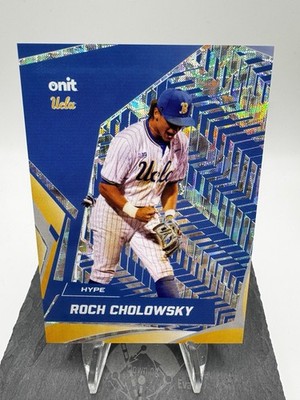 ROCH CHOLOWSKY 2026 ONIT UCLA Bruins Baseball HYPE Future 1st MLB Pick H-1  