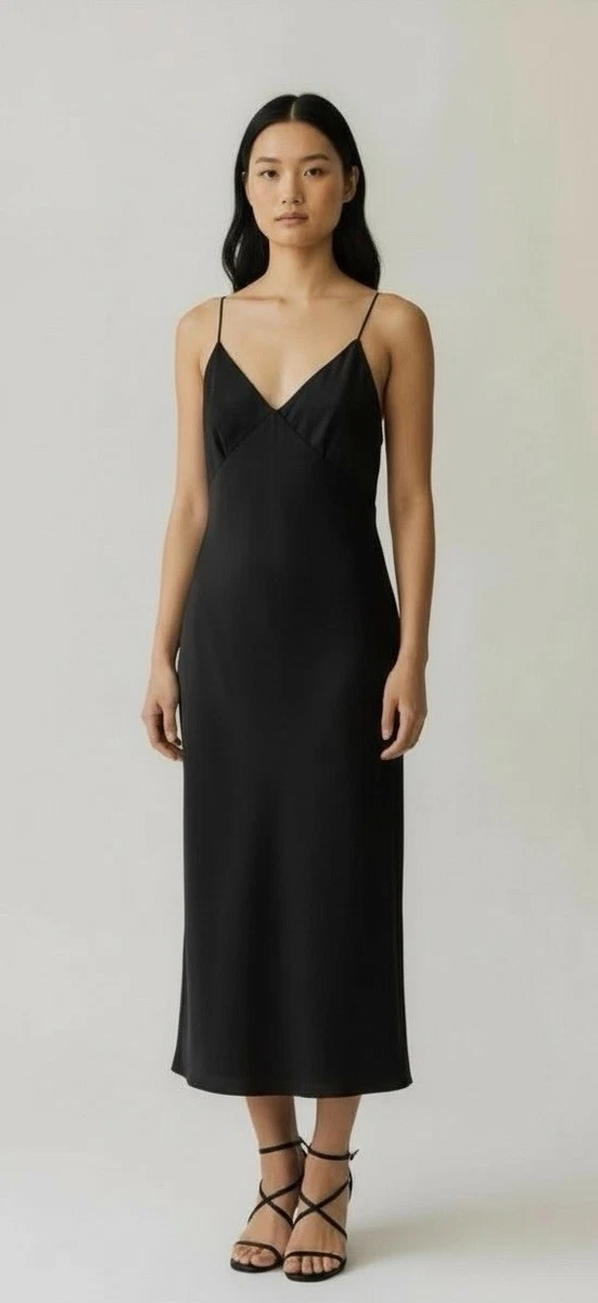 scanlan theodore silk bias slip dress Scanlan Theodore Viscose Slip Dress Aquatic Size AU 6
