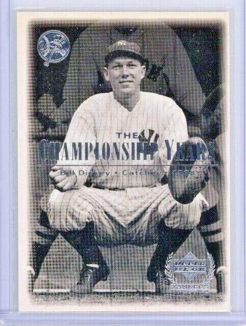2000 UD YANKEES LEGENDS メモラビリア3枚組 2000 Upper Deck Yankee Legends - Bill Dickey #72 for sale online