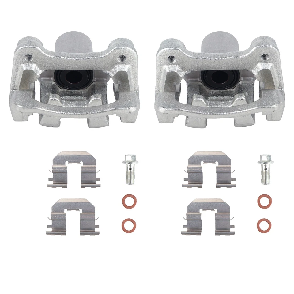 Par de pinzas de freno traseras con soporte para Hyundai Sonata Kia Optima 2011-2015 Foto 2 de 4