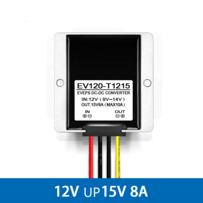 DC-DC 12V To 15V 120W 8A Power Step-Up Module 12V UP 15V Boost Converter