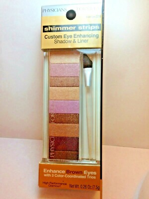 Physicians Formula Shimmer Strips, Brown Eyes 2219 Enhancing Shadow & Liner