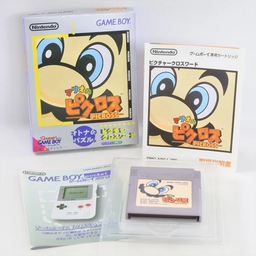 MARIO NO PICROSS Gameboy Nintendo 7269 gb