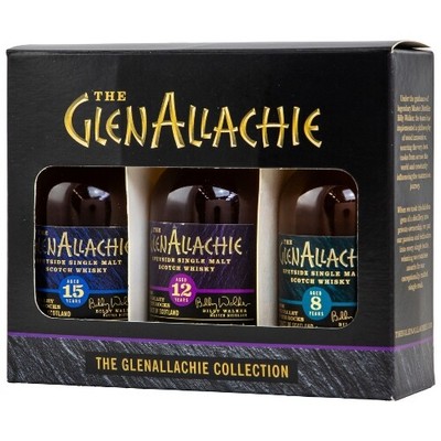 GLENALLACHIE Miniatur Collection 3x50ml 8/12/15 46% Vol.