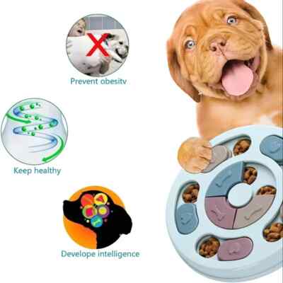 Dog Puzzle ToysDogs Food Puzzle Feeder Toys for IQ Training & Mental Enrichment