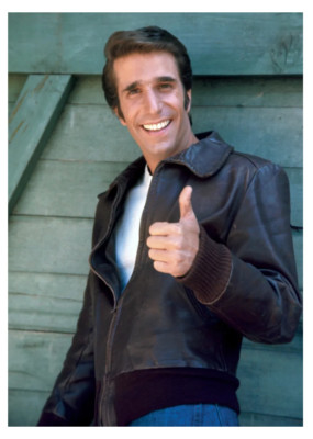 HENRY WINKLER - THE FONZ 5''X7'' PHOTOGRAPH