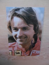 Rene Arnoux "Ferrari" autograph signed 10x15 cm picture